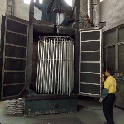 Компоненты фитнес - оборудования - оборудование для пескоструйной обработки тонких стержней