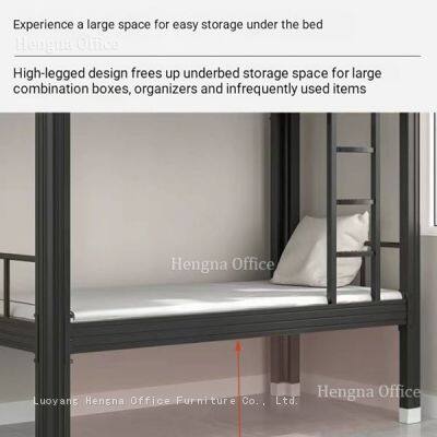 Boltless High Double Bed HG-BB016|1800mm Height With 380mm Under-Bed Clearance| Cold Rolled Steel Frame photo-3