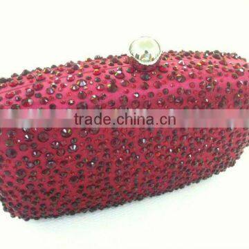 manufacturer sell crystal evening handbag 2012