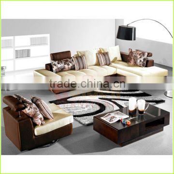 Modern Fabric Sectional Sofa Chaise Long Sofa