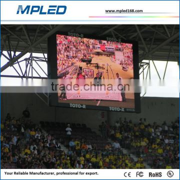 Cheap price of MPLED P10 led display for sports games banners for stadium