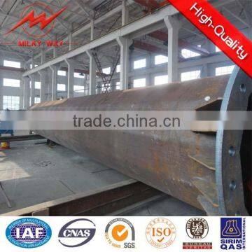 Treated 35FT Cctv Steel Pole for Philippines