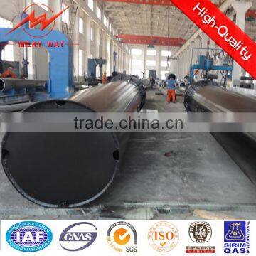 BV 15m 12KN outdoor electric steel pole for Africa