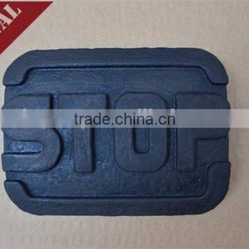pedal stop covering 0009644591 spare part for Linde forklift truck 115 335 336 350 351 352