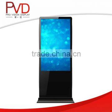 55 '' Super Slim Round Corner HD LCD Indoor Totem Display