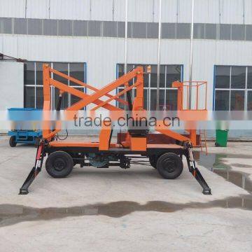 Low Price Hydraulic Self-propelled Articulated Working Platform ce photo-3