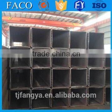 Tianjin square rectangular pipe ! square tube hinge good quality square steel tube/pipe suppliers
