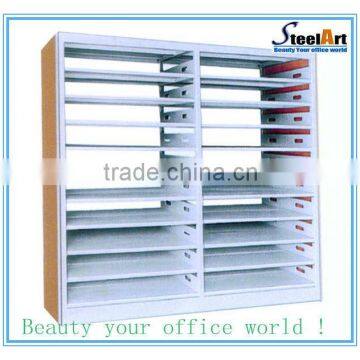 OEM&ODM 2 wooden sides metal book shelves