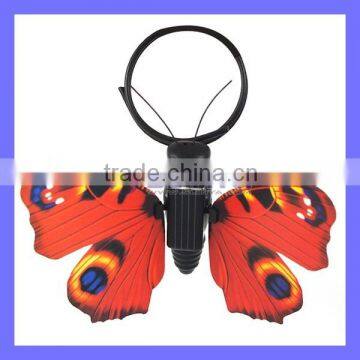 Inner Motor Drive Keep Butterfly Fan Color Wing Flying Best Solar Insect Beast Toys