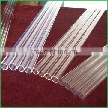 Transparent furnace glass quartz tube, clear glass tube