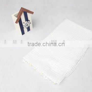 Wholesale Autumn Winter Latest Fashion Cute Lovely Pearl Beads Gauze Lace Girl Scarf photo-2