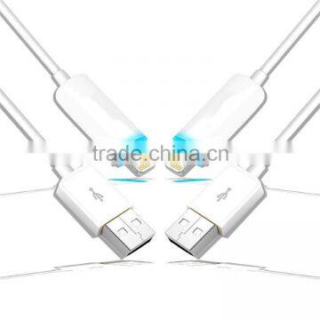High Quality Colorful Mini Data USB 8 Pin Connector With LED