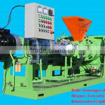 Tire factory hot fedding continuious adjustable speed rubber hose extruder machine with ISO9001&CE&SGS