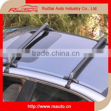 steel white cargo carrier roof top