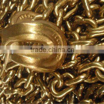yellow colored G80 Chain With Grab hook