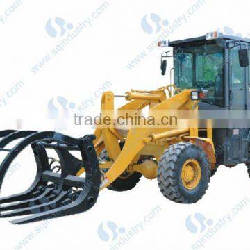 1000kg capacity sugarcane grab loader