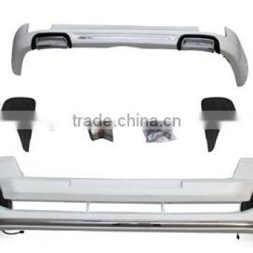 2015 Prado small body kit front bumper spoiler rear bumper spoiler for toyota
