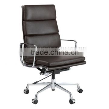 Modern Leather Manager Chair Office Chairs without Wheels (SZ-OC101)