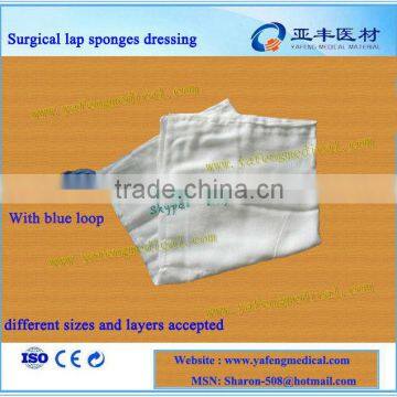 Surgical wound care dressing for lap pad sponge factory