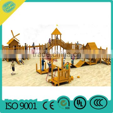 physical climbing Equipment/Wooden Outdoor Playground