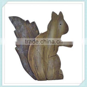 modern handicraft ceramic squirrel figurine