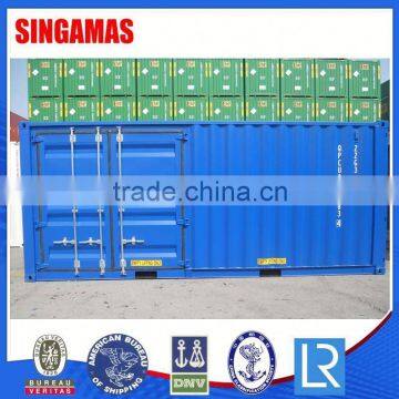 One 20ft Side 20ft Open Side Container Booth