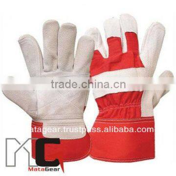 Leather Double Palm Working Gloves