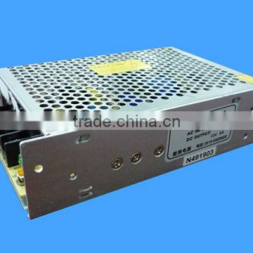 Switching power supply with 60W single output certified power supply