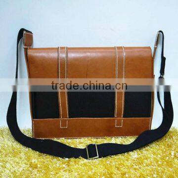 Wholesale factory direct sale briefcase for men italian cheap leather briefcase