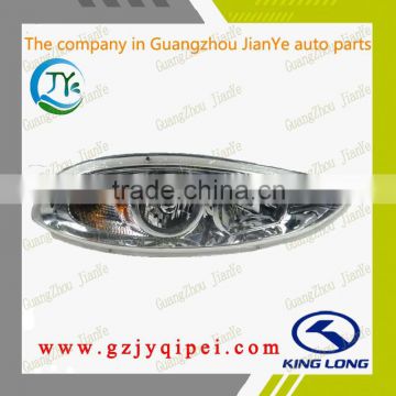 Good quality KLQ6100 Kinglong bus parts power halogen headlamp headlights assy 24V