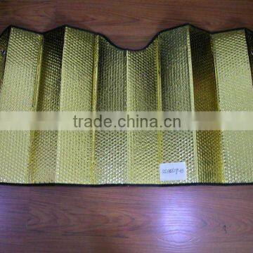 Front car sunshades for the front glass