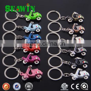 3D fashion alloy motorbike keychain