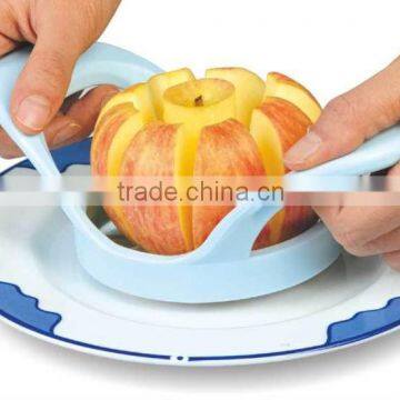 ABS+PS+S/S 18.8*10.7*6.4 Quality kitchen tools cutter/apple corer/stainless steel apple cutter/cutter knife