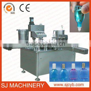 High accurancy full auto e-liquid filling packing machine ejiuce filling labeling capping machine