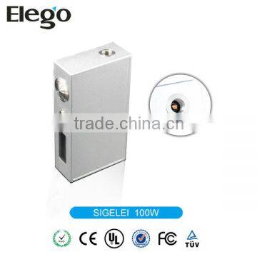 2014 Best Ecig Sigelei Mechanical Mod Hot Selling Sigelei 100W Mod From Elego