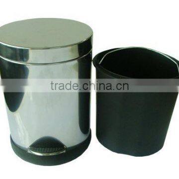 high quality stainless steel Foot Pedal Dustbin