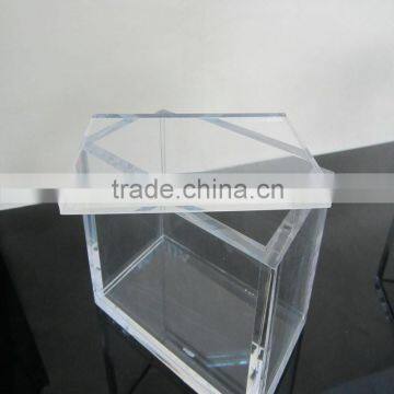 Smooth and High Transparent Acrylic Square Box photo-4