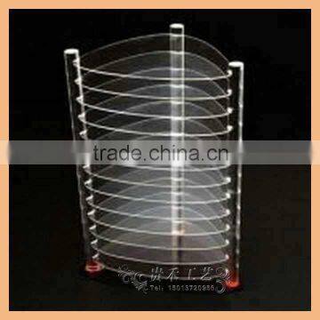 Transparent Color Customized Acrylic CD Display Rack photo-2