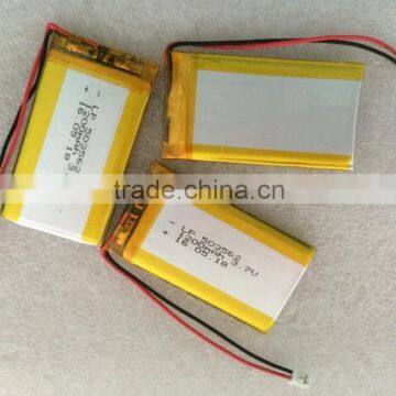 Li ion 3.6v 1200mah battery with connector