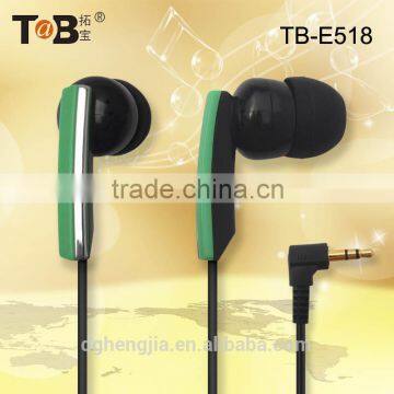 Electronic new items for 2015 free sample hot selling cheap in-ear earphone phone accessory earphones