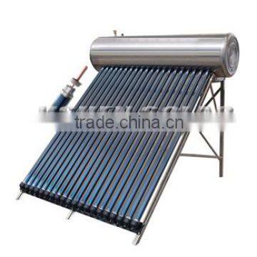 Stainless steel compact pressurized solar water heater