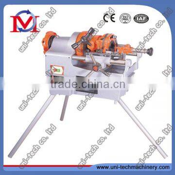 Pipe threading machine in electric pipe threader