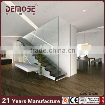 Demose hot sale customized wood floating stairs