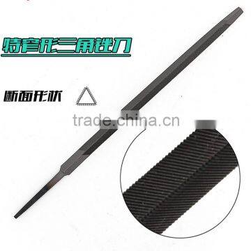 8"-12" Double Color PVC Handle Triangular Steel Files,half Round Files