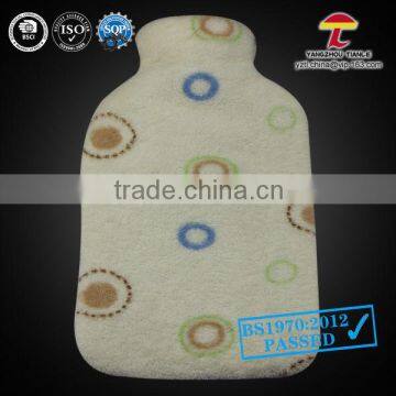 PAH 2000ml hot water bottle with cover circles