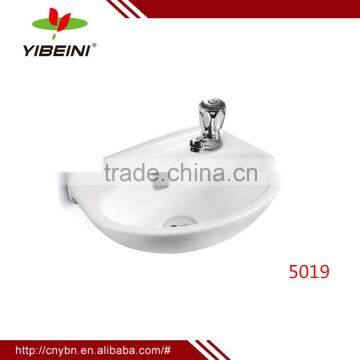 cheap price wall hung ceramic wash basin