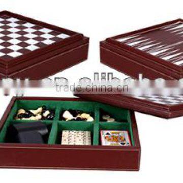 100% Handmade Multi-functional 4 In 1 Travel Magnetic Game Set