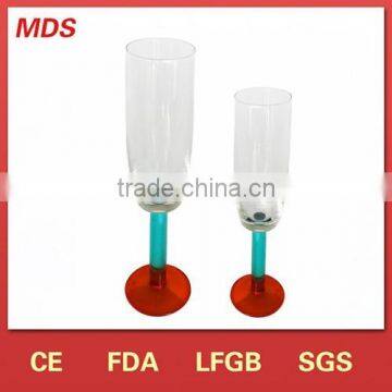 Wholesale cheap custom champagne glasses size