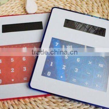 Multifunction LED thin mouse pad calculator /HUB with 3 port