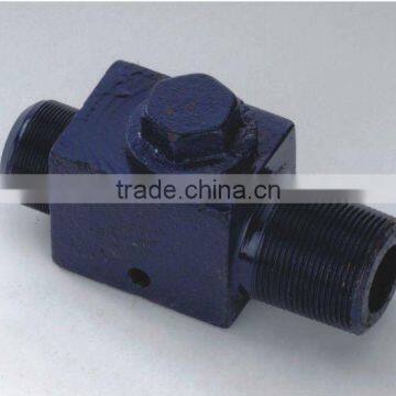 square iron check valve for air compressor